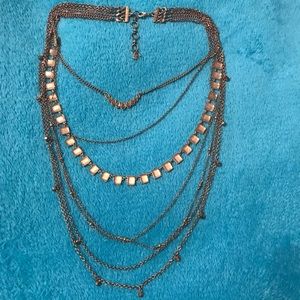 Lucky Brand changeable multiple strand necklace